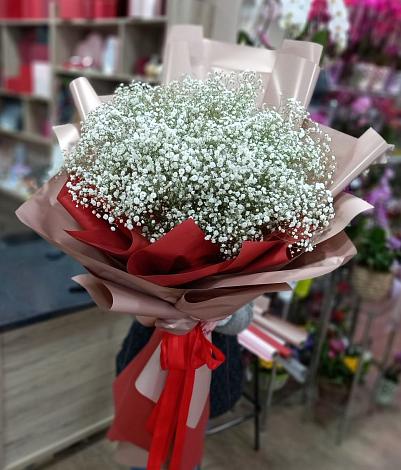 Букет цветов из: Гипсофила в Шимске