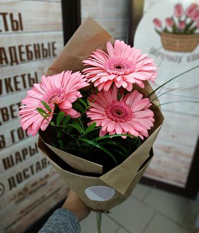 Букет цветов из: Герберы в Шимске